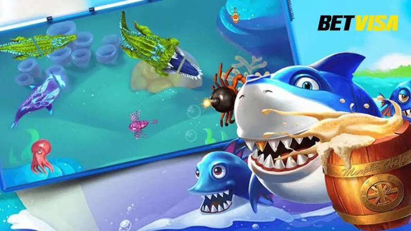 Danh sách các game bắn cá hấp dẫn trên BetVisa